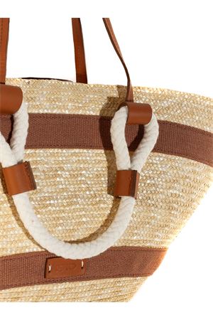 Borsa in paglia beige CATARZI 1910 | P25CAT66NATECR